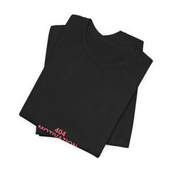 404 Motivation Not Found Meme T-Shirt - Funny Programmer Tee - Printify unisex shirt view 8