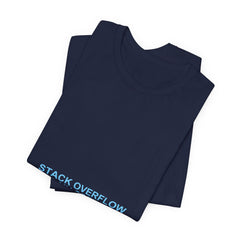 Stack Overflow Is My Copilot Meme T-Shirt - Funny Programmer Tee